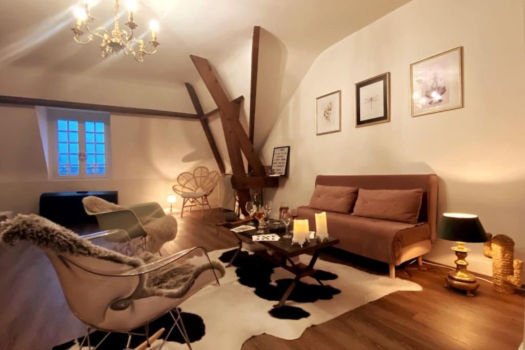 Grand Appartement Place Saint-Pierre, Proche Chateau De Saumur Et Bord De Loire" Luaran gambar